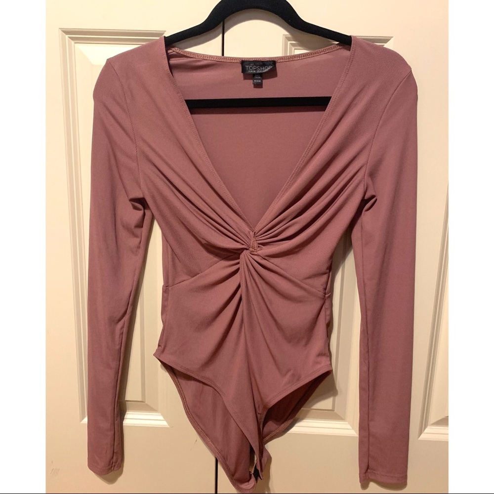 Topshop Mauve Bodysuit